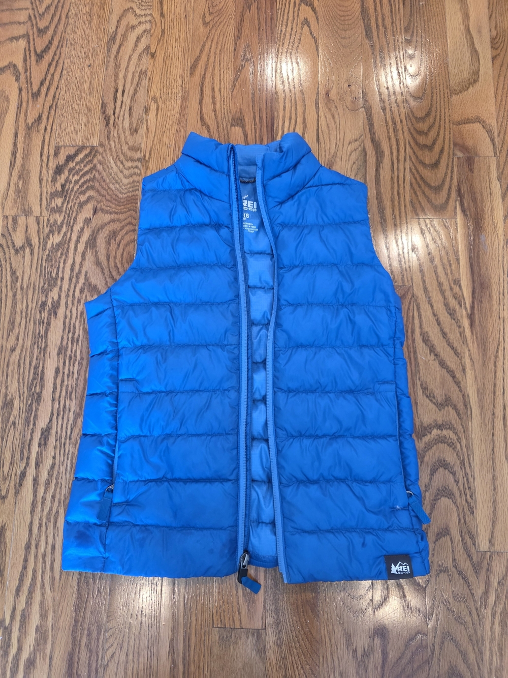 REI Lightweight Blue Puffer Vest